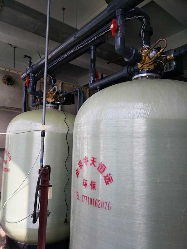 天津某換熱站采購35T雙罐同時運(yùn)行全自動水處理設(shè)備